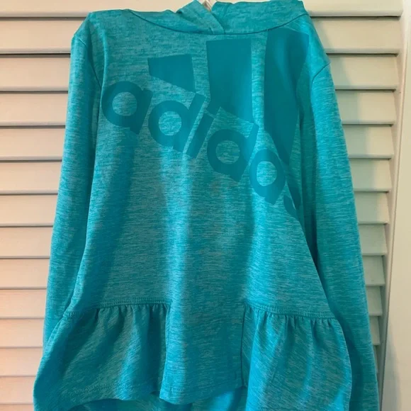 Girl ADIDAS Pull Over w/ hood - Picture 1 of 3